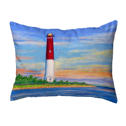 Betsy Drake NC181 16 x 20 in. Barnegot Lighthouse Noncorded Pillow
