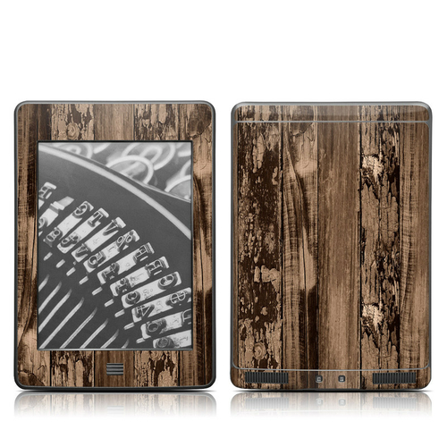 DecalGirl AKT-WWOOD Kindle Touch Skin - Weathered Wood