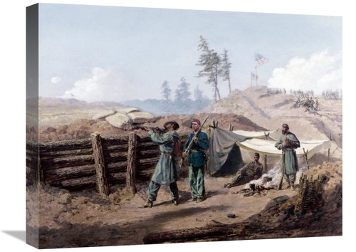 Global Gallery GCS-281494-22-142 22 in. Sharpshooting, Petersburg&