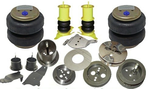 AirBagIt BRACKETCV-NOVA Front Bag Brackets Nova Chevelle Malibu Raw