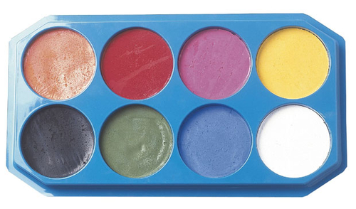 Face Painting Palette 8 Col 18 Milliliter