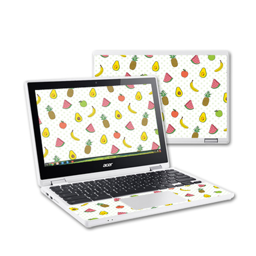 MightySkins ACCR11-Fruit Friends Skin Decal Wrap for Acer Chromebook R