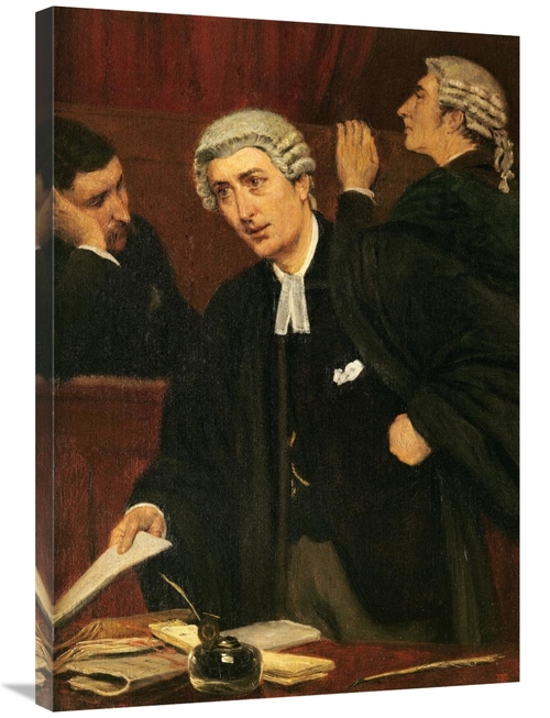 Global Gallery GCS-266154-36-142 36 in. For the Prosecution Art Print 