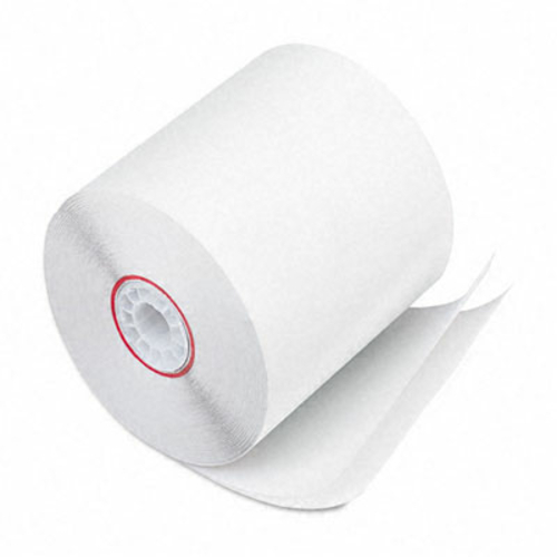 PM Company 07832 Two-Ply Receipt Rolls- 3&quot; x 90 ft- White- 50