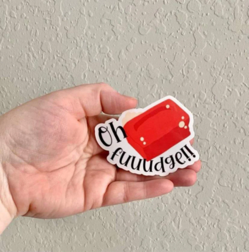 Oh Fudge- A Christmas Story Sticker/Magnet