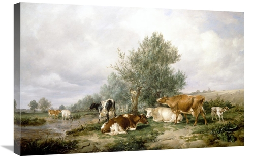 Global Gallery GCS-277115-30-142 30 in. in Canterbury Meadows Art Prin