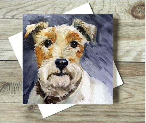 Mixed Pack 6 Dogs Greetings Cards by Jane Haigh, made in UK. FREE P&P