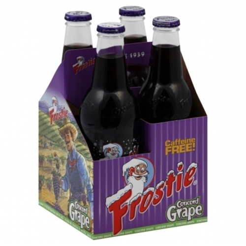 FROSTIE SODA 4PK CONCORD GRAPE-48 FO -Pack of 6