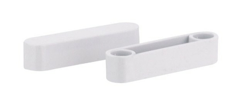 Rubbermaid 1875981 Spacer Cap Rod  White - 