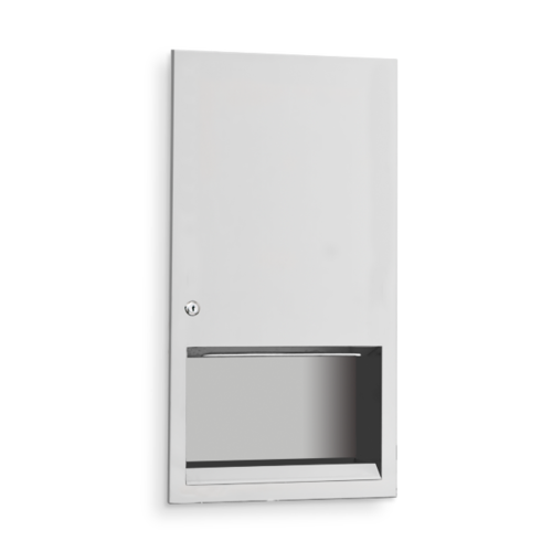 AJW U2314 Unidoor C-Fold & Multi-Fold Towel Dispenser - Recessed