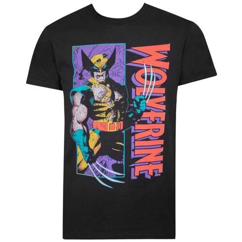 Wolverine 110977L Wolverine Shredded Black Mens T-Shirt - Large