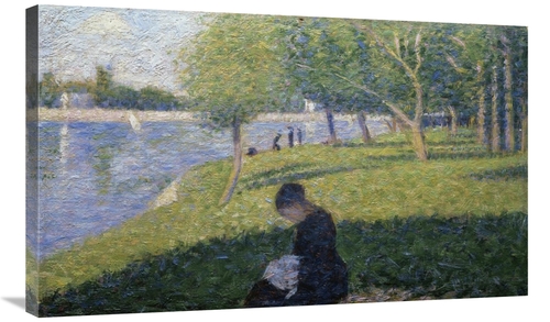 Global Gallery GCS-280025-36-142 36 in. Study for A Sunday on La Grand