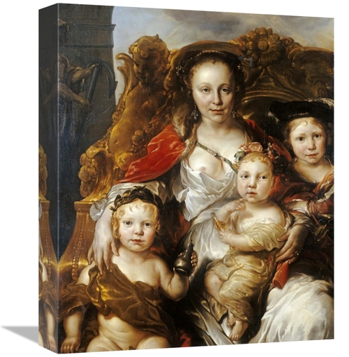 Global Gallery GCS-267502-16-142 16 in. A Pastoral Group Portrait Art 