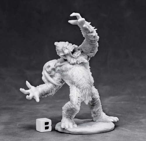 Reaper Miniatures REM77434 Bones - Dark Heaven Bones Yeti Chieftain W3