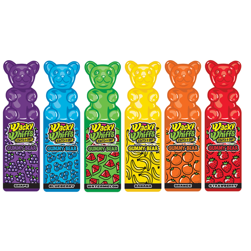 Wacky Whiffs Gummy Bear Bookmark - 48 Count