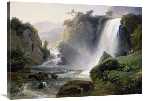 Global Gallery GCS-279611-36-142 36 in. Tivoli Waterfall Art Print - J