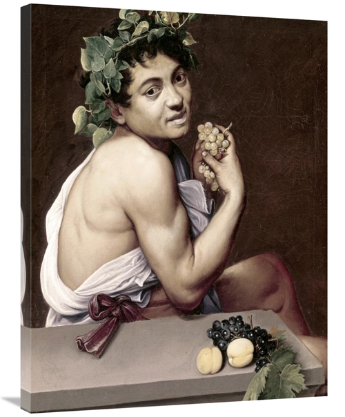 Global Gallery GCS-281824-36-142 36 in. Sick Bacchus Art Print - Carav