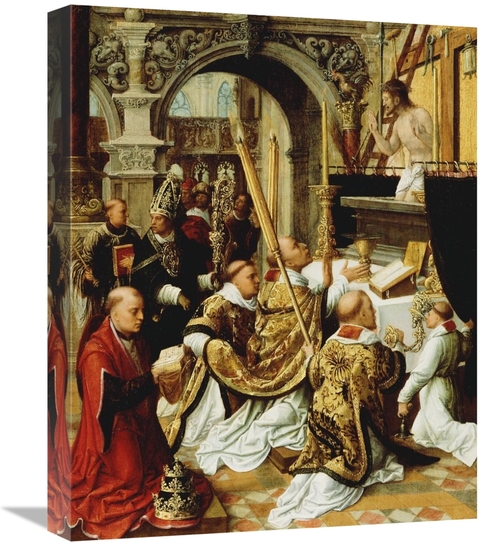 Global Gallery GCS-456783-1620-142 16 x 20 in. The Mass of Saint Grego