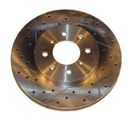 AirBagIt BRA-CIV92XX-FB Si & Ex Only 10.25 In. Big Brake Rotor