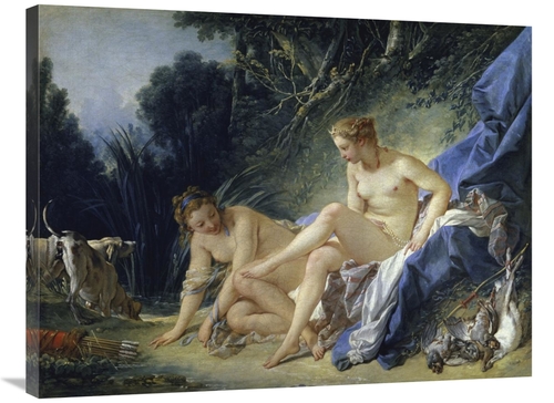 Global Gallery GCS-281754-36-142 36 in. Diana Leaving the Bath Art Pri