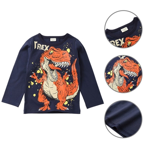 New Children Boys T shirt Infant Kid Cartoon