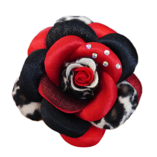 Main Scarlett Collar Flower - Red image