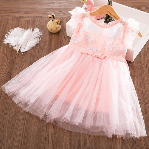 Lace Little Princess Dresses Casual Children