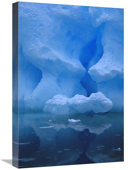 Global Gallery GCS-397798-1624-142 16 x 24 in. Eroded Base of Iceberg 