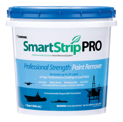 Dumond 1936137 Smart Strip Pro Paint Remover, 1 qt.