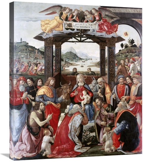 Global Gallery GCS-277683-30-142 30 in. Adoration of the Magi Art Prin