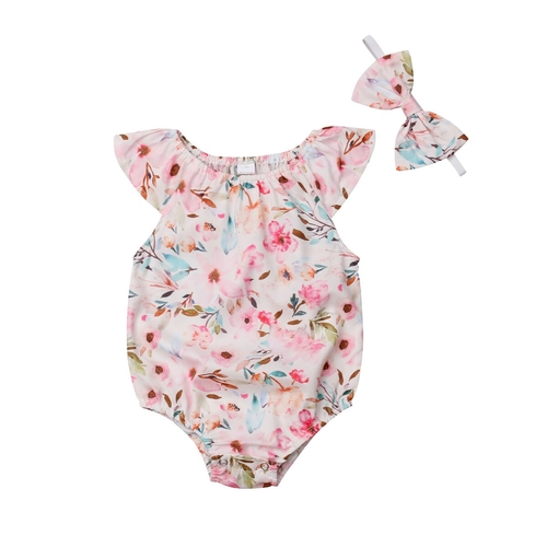 Style Lovely Printed Baby Girl Summer