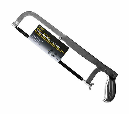 Steel Grip 2796969 12 in. Adjustable Hacksaw, Silver