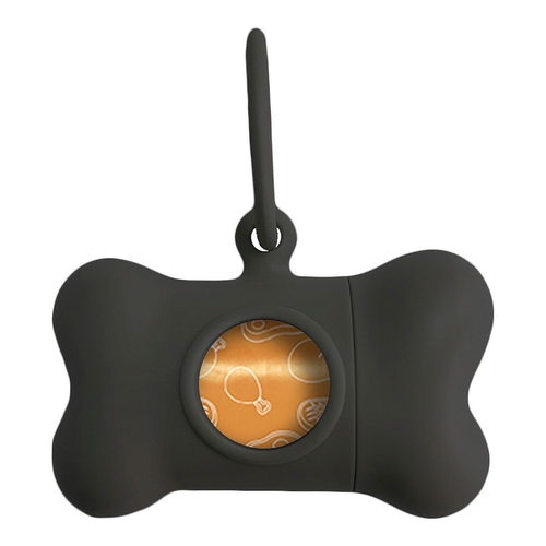 Pet Bag Dispenser United Pets Bon Ton Classic Dog Black (8 x 4,2 x 5