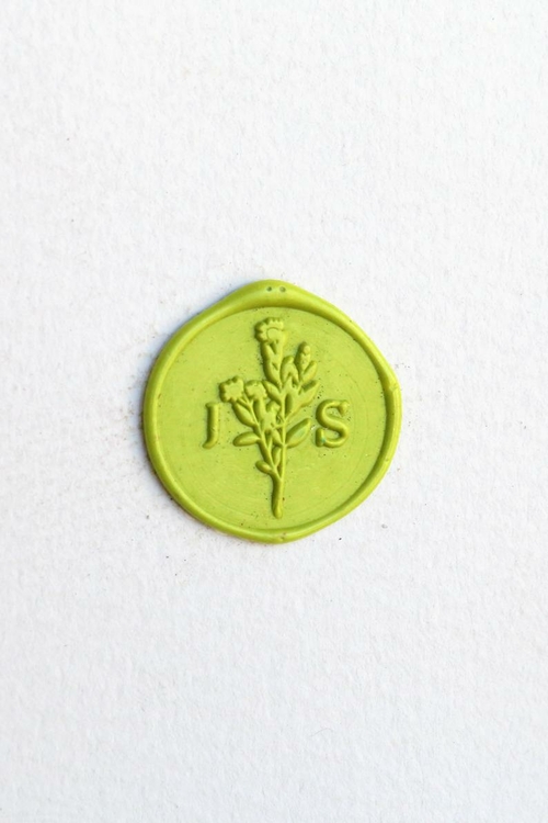 Custom Lion Wedding wax seal stamp, Personalized Wedding Monogram