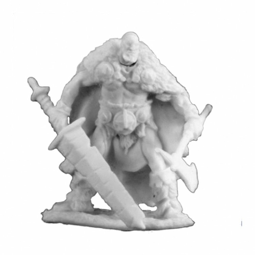 Reaper Miniatures REM77199 Bones-Thund Bloodwrack, Barbarian