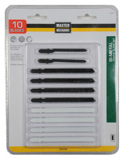Disston 160381 Master Mechanic Jigsaw Blade Set - 10 Piece