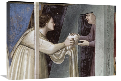 Global Gallery GCS-277698-30-142 30 in. Birth of the Virgin - Detail A