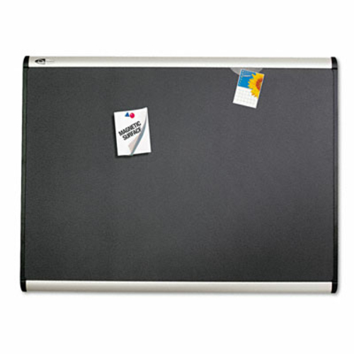 Quartet MB543A Prestige Plus Magnetic Fabric Bulletin Board  36 x 24  