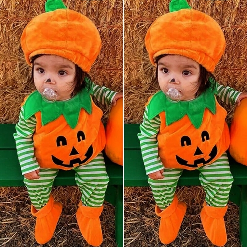 Newborn Baby Girl Boy Halloween Clothes Set