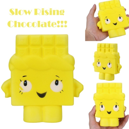 Cute Chocolate Toast squishy Slow Rising squishy