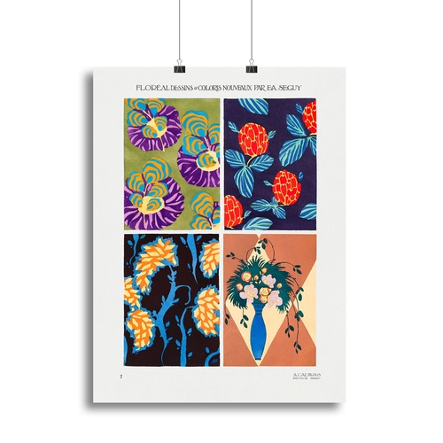 Pattern 07 Canvas Print or Poster