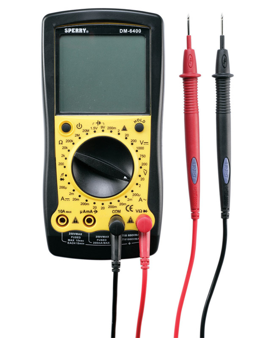 Sperry 3269057 4-40-400-750 VAC, 400mV & 4-40-400-1000 VDC LCD Mul