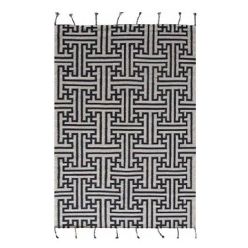 Juno Ivory Black Rug