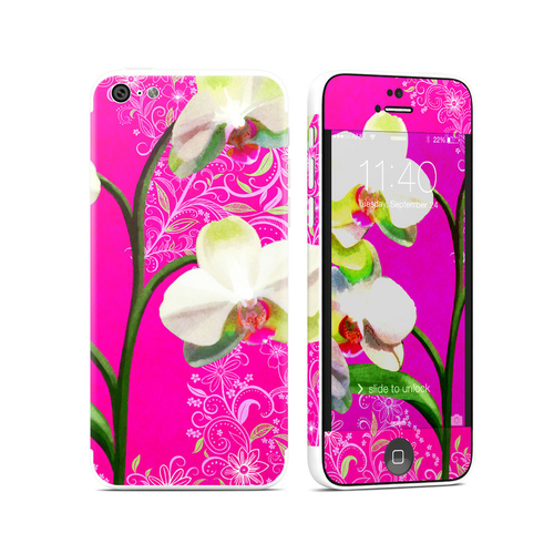 DecalGirl AIP5C-HOTPNKPOP Apple iPhone 5C Skin - Hot Pink Pop
