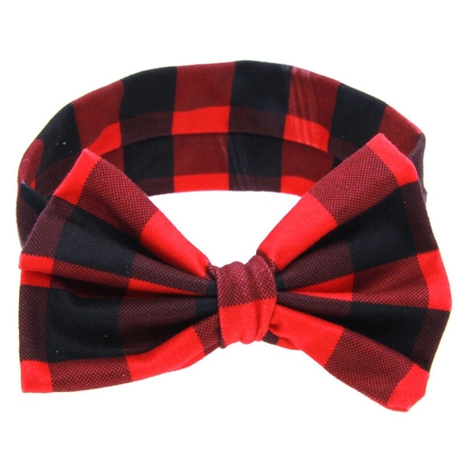 Hot Sale Baby Girls Headband Polka Dot Plaid