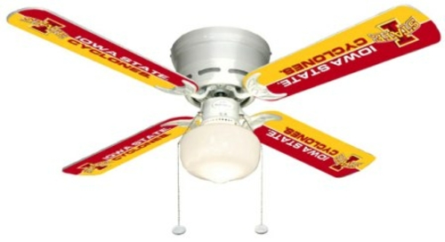 Ceiling Fan Designers 7999-ISU New NCAA IOWA STATE CYCLONES 42 in. Cei