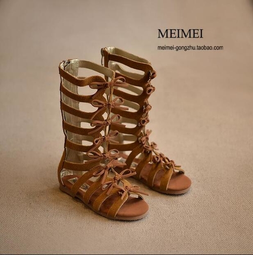 2019 New fashion Roman girls sandals High top