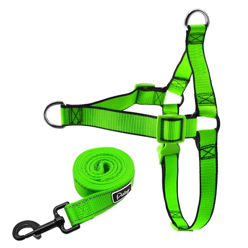 No Pull Dog Harness and Leash Set Nylon Adjustable