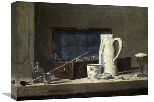 Global Gallery GCS-277082-22-142 22 in. Smoking Kit with a Drinking Po