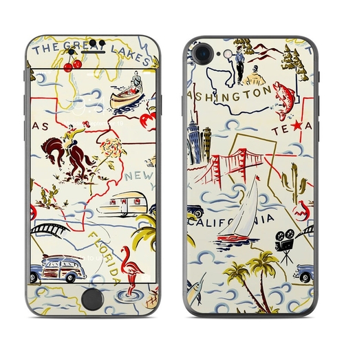 DecalGirl AIP7-RTRIP Apple iPhone 7 Skin - Road Trip